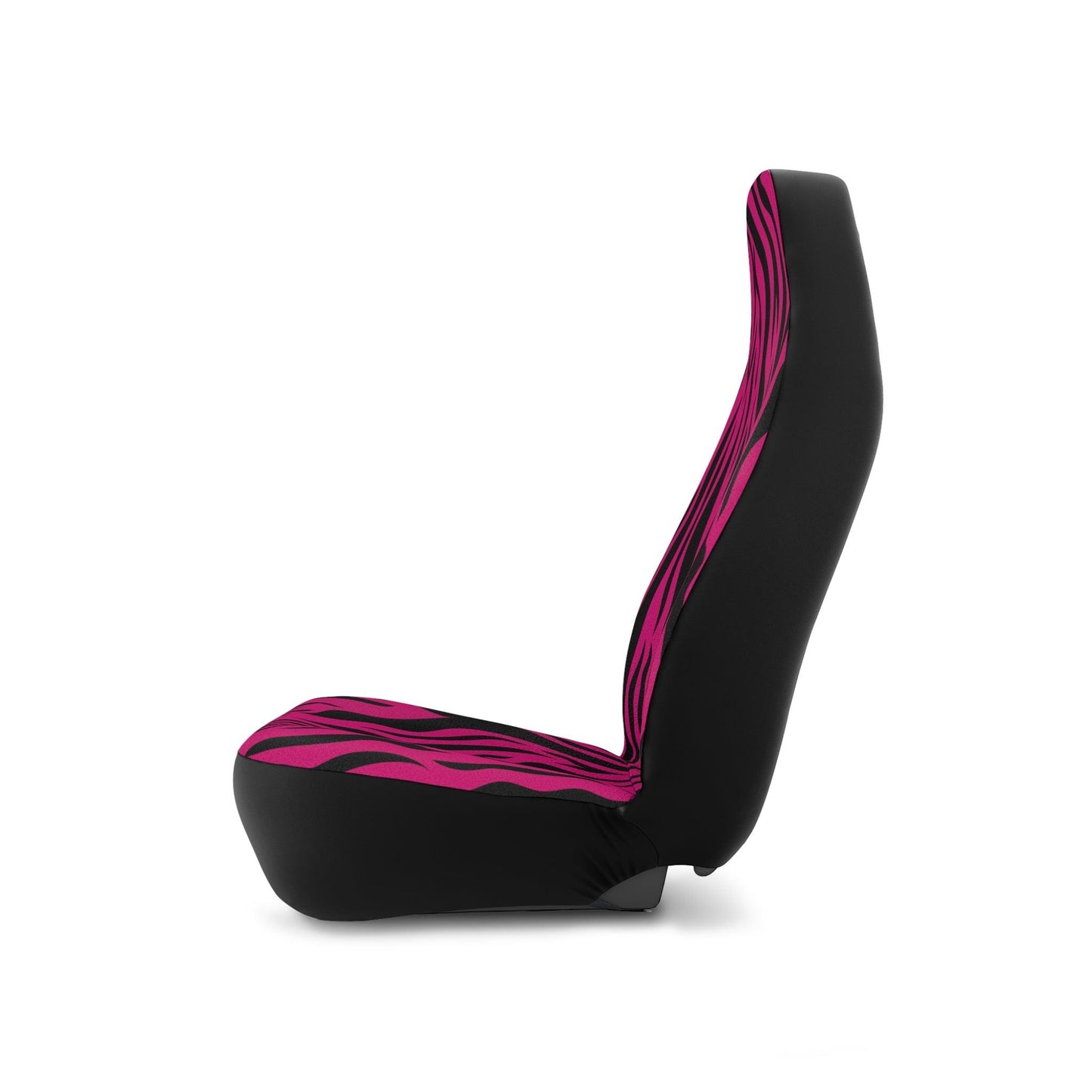 Pink Tiger Stripes Animal Print Car Seat Covers | lovevisionkarma.com