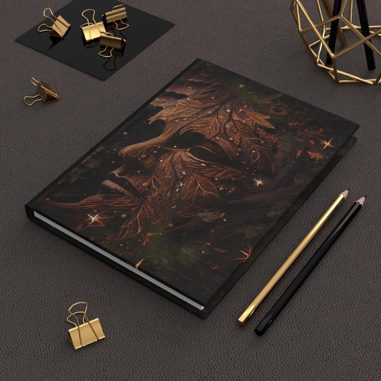 Goals & Intentions Wood Nymph, Dryad Hardcover Matte Journal | lovevisionkarma.com