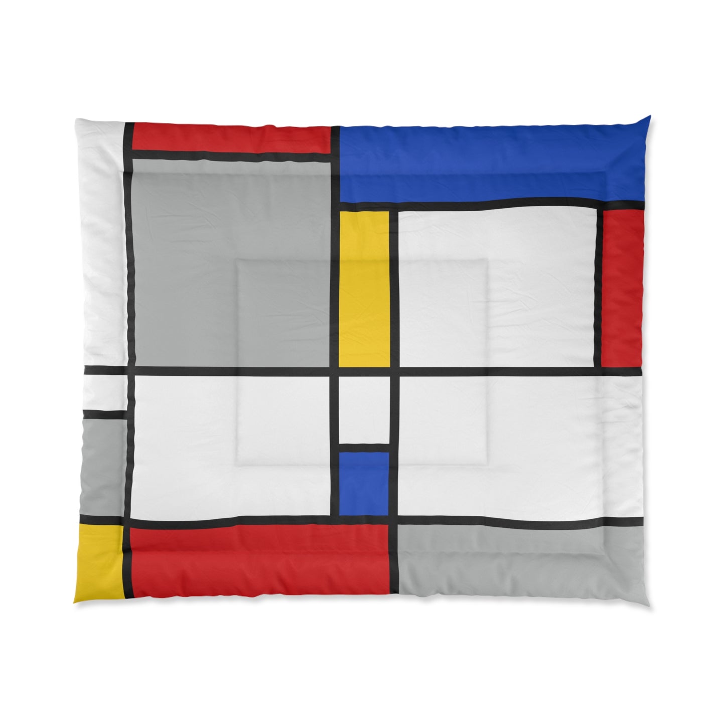 Retro MCM Mondrian Inspired Comforter