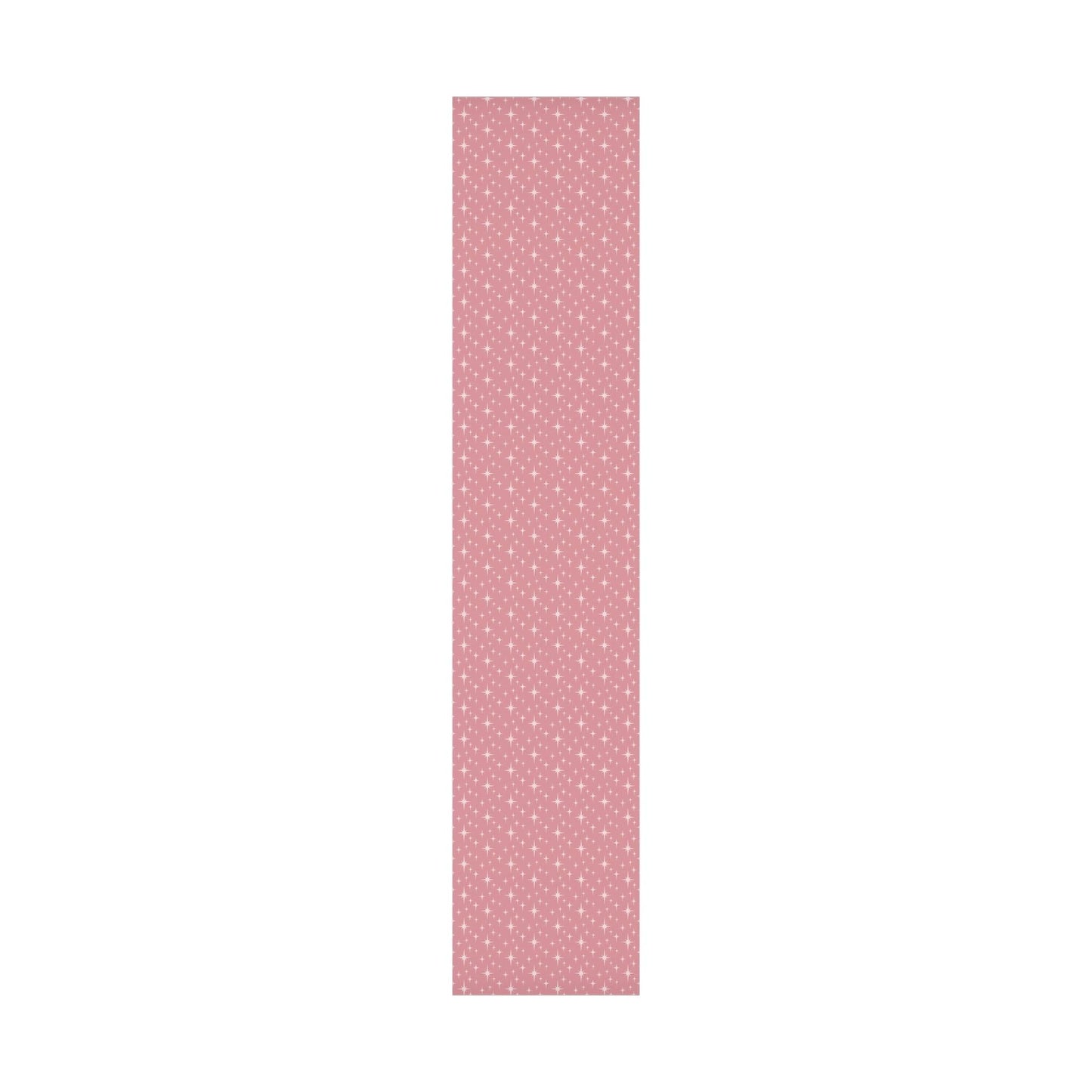 Retro 50's Atomic Starburst Mid Century Mod Pink Eco-Friendly Gift Wrap | lovevisionkarma.com