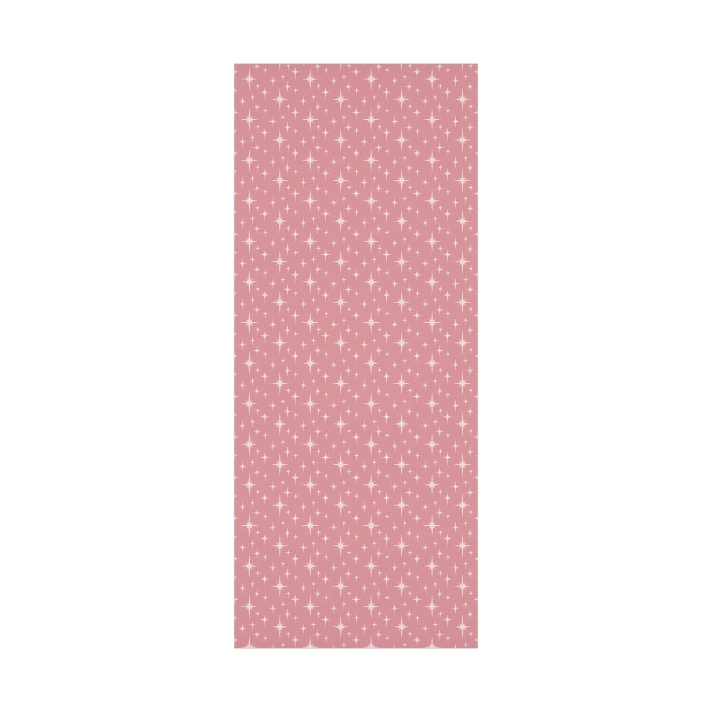 Retro 50's Atomic Starburst Mid Century Mod Pink Eco-Friendly Gift Wrap | lovevisionkarma.com