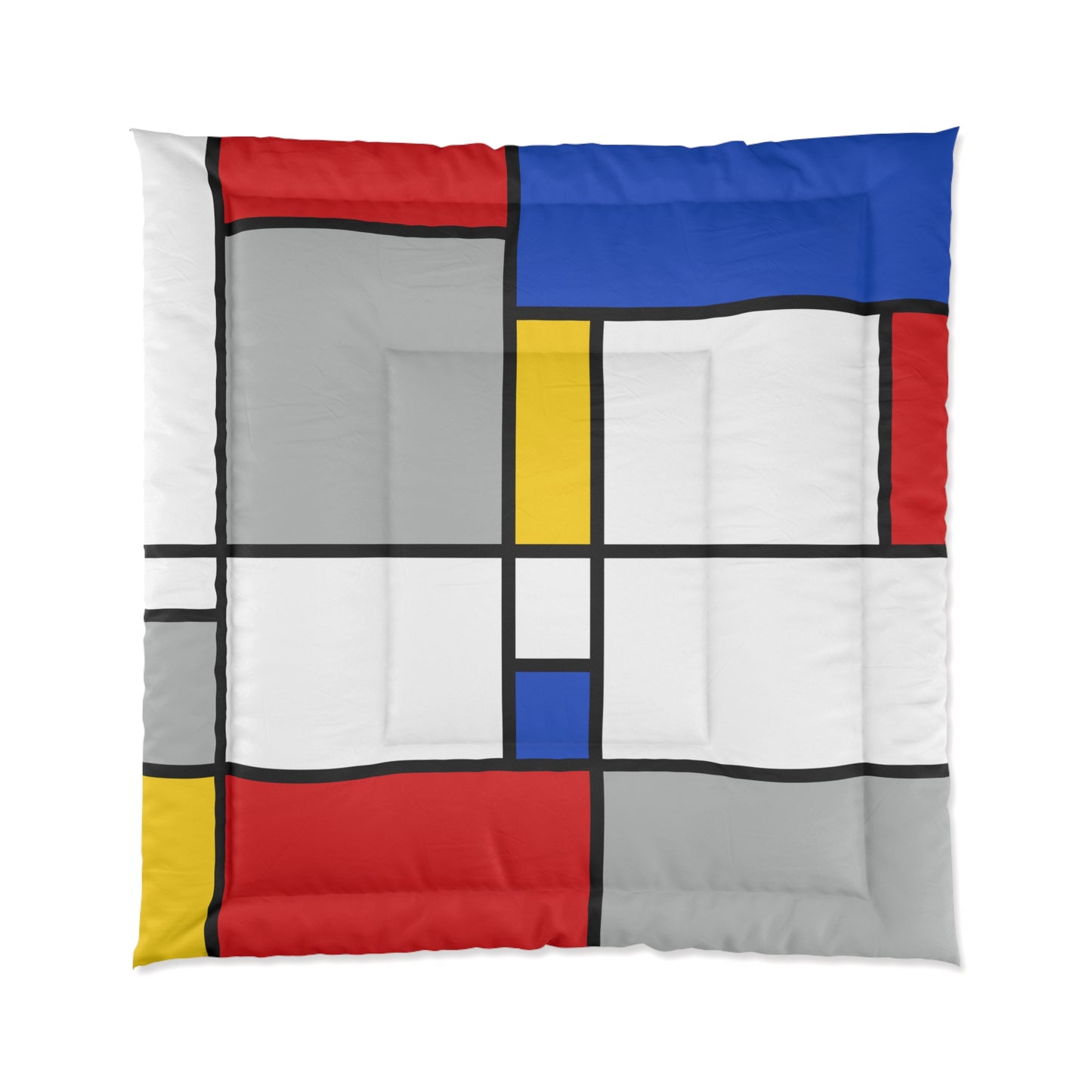 Retro MCM Mondrian Inspired Comforter