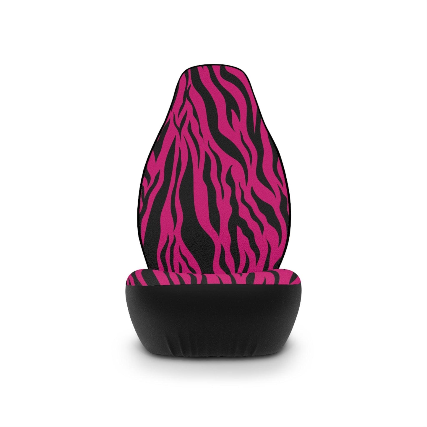 Pink Tiger Stripes Animal Print Car Seat Covers | lovevisionkarma.com