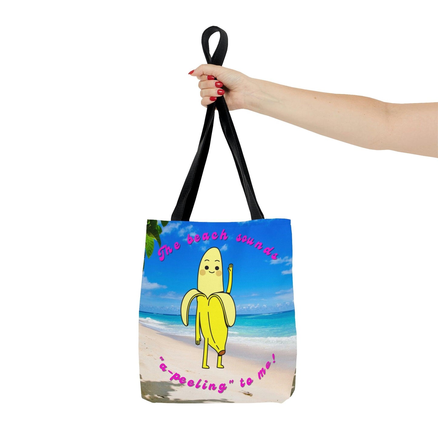 Cute Banana Kawaii Summer MCM Multicolor Tote Bag | lovevisionkarma.com