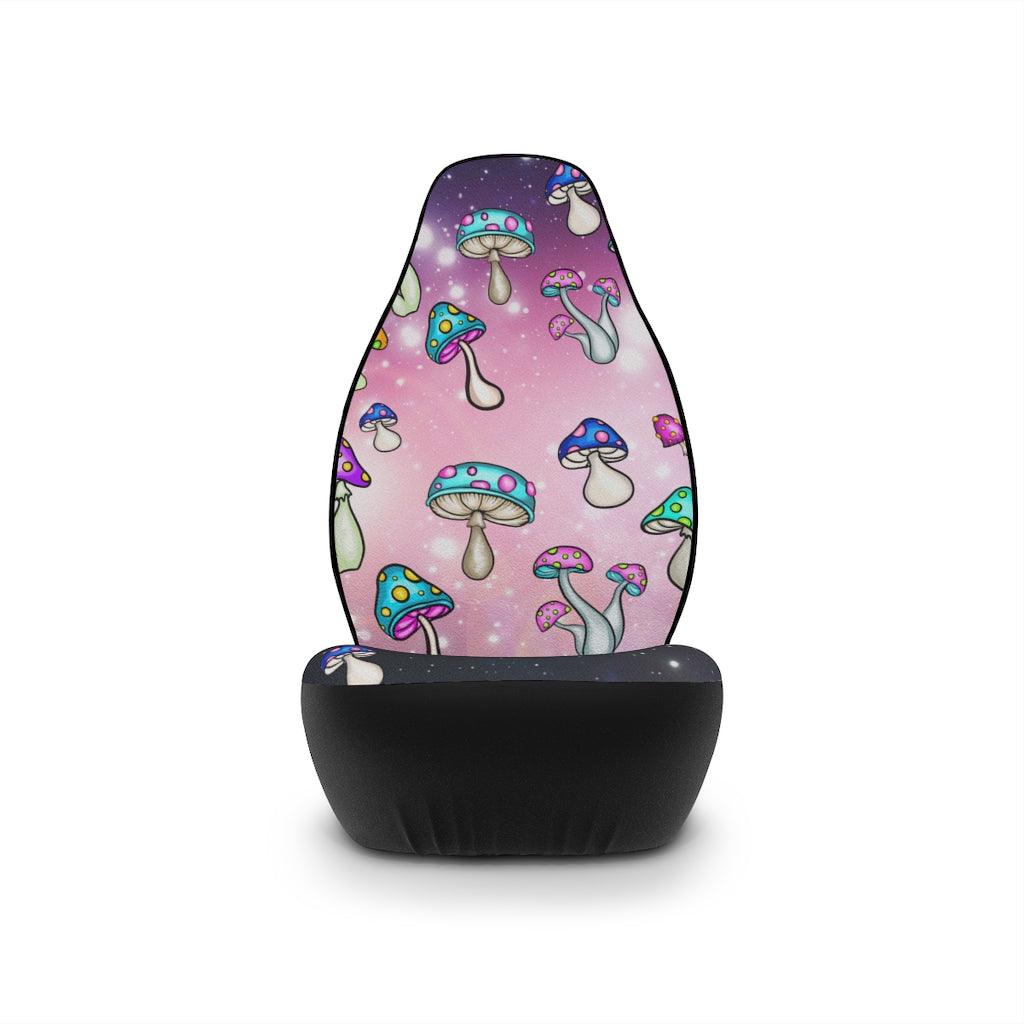 Trippy Space Mushroom Hippie Chic Car Seat Covers | lovevisionkarma.com
