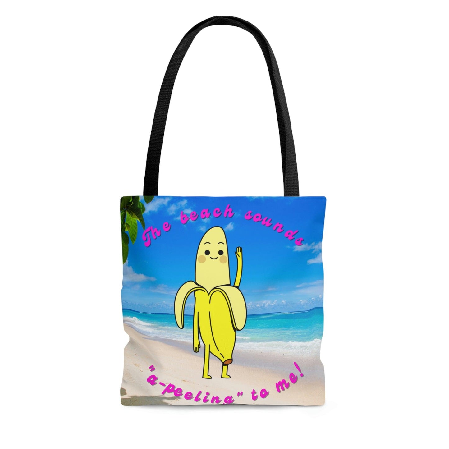 Cute Banana Kawaii Summer MCM Multicolor Tote Bag | lovevisionkarma.com