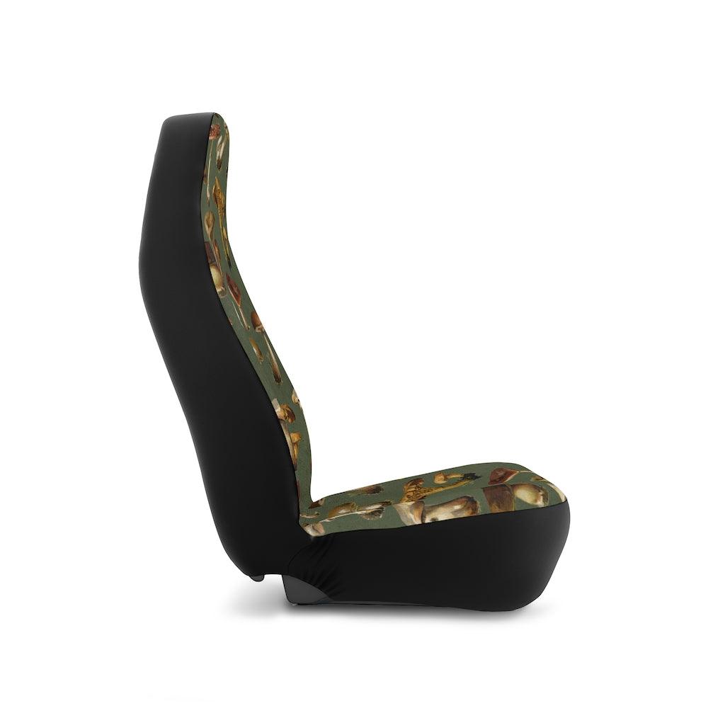 Vintage Mushroom Cottagecore Multicolor Car Seat Covers | lovevisionkarma.com