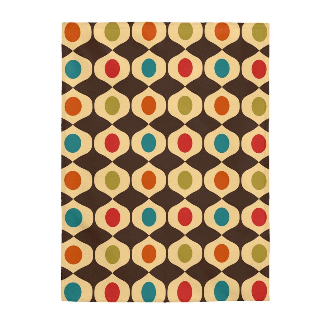 Retro geometric blanket hot sale