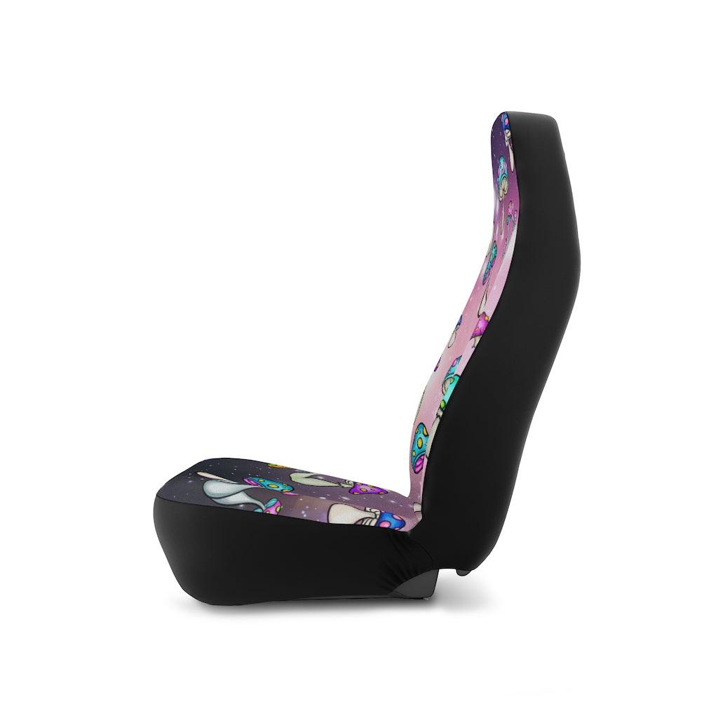 Trippy Space Mushroom Hippie Chic Car Seat Covers | lovevisionkarma.com