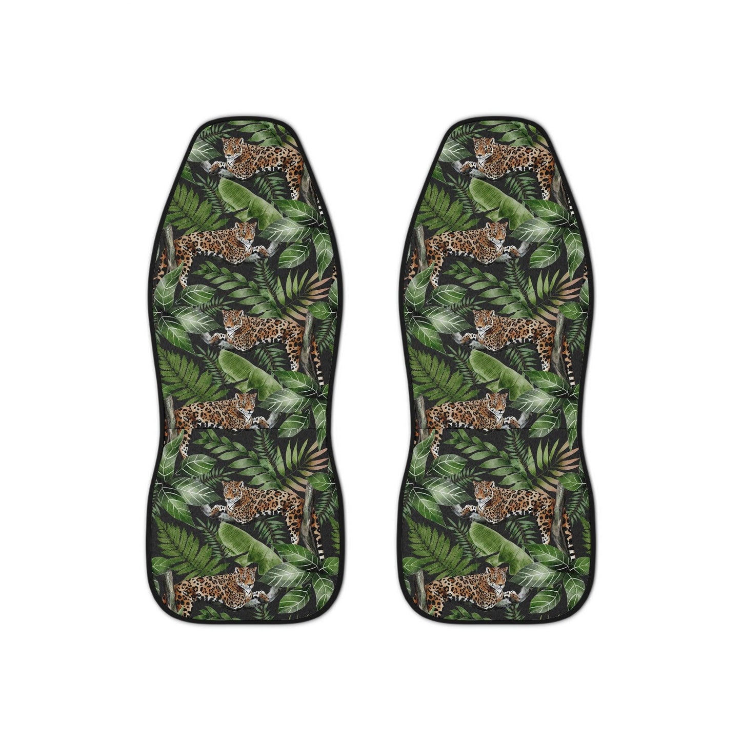 Boho Leopard Jungle Cat Car Seat Covers | lovevisionkarma.com