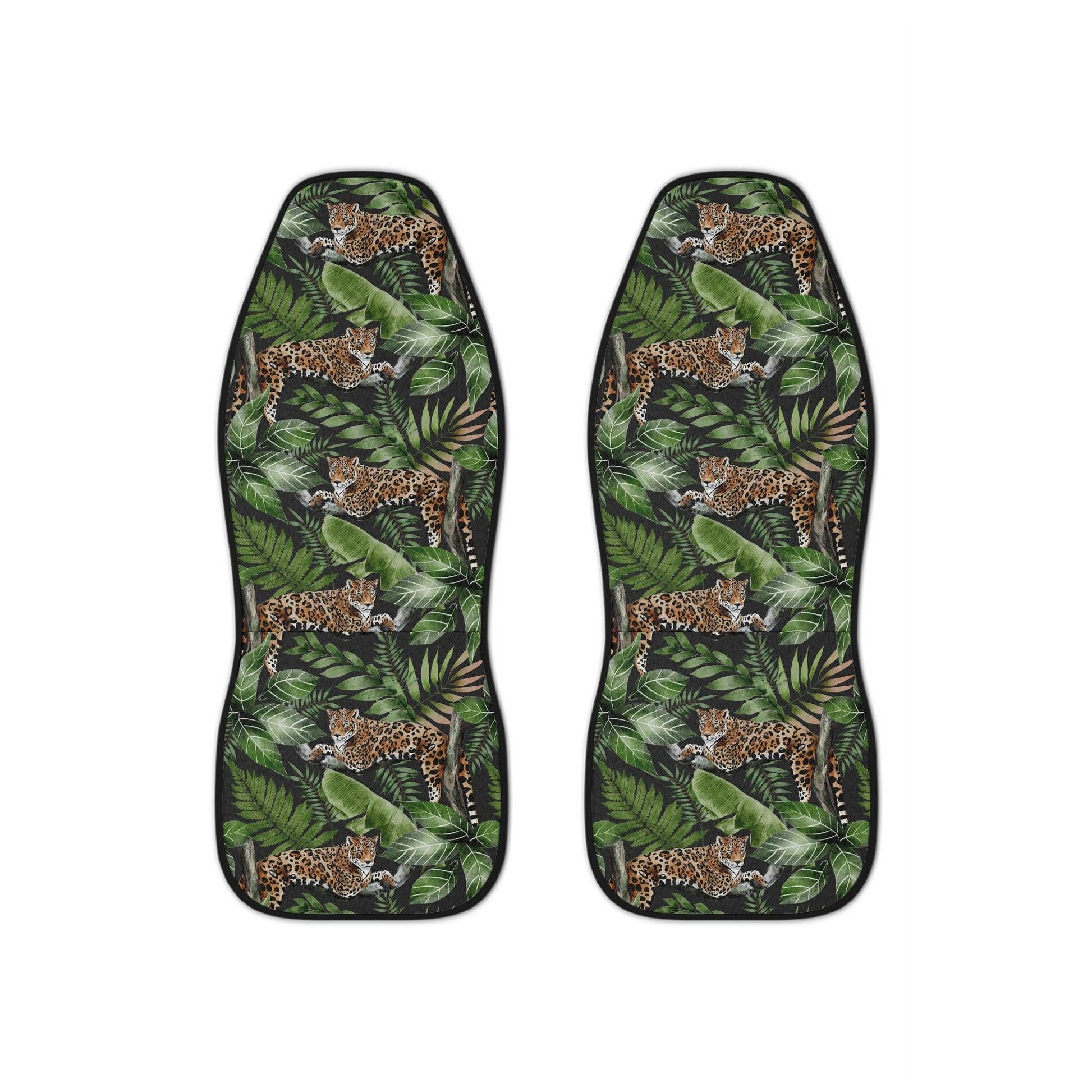 Boho Leopard Jungle Cat Car Seat Covers | lovevisionkarma.com