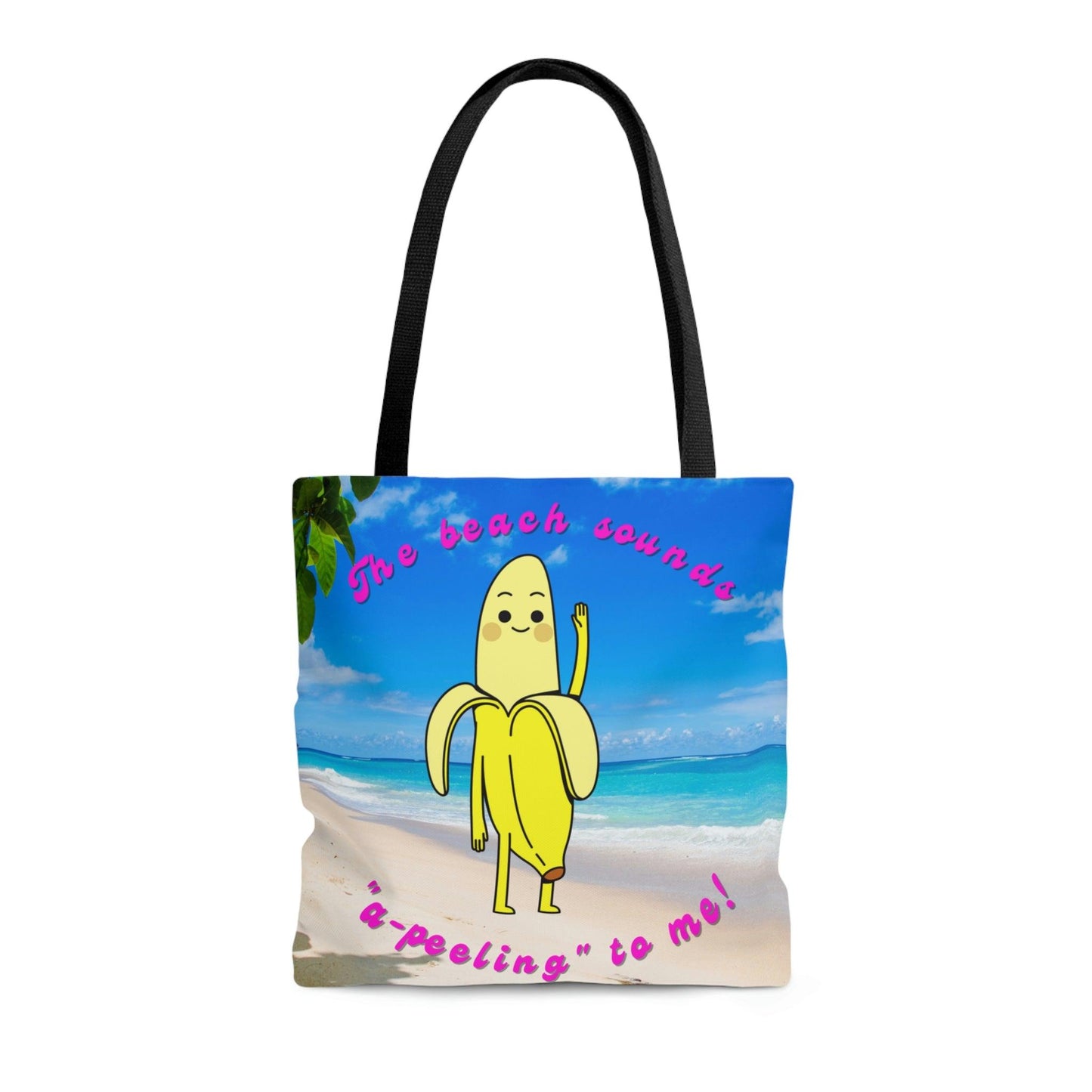 Cute Banana Kawaii Summer MCM Multicolor Tote Bag | lovevisionkarma.com
