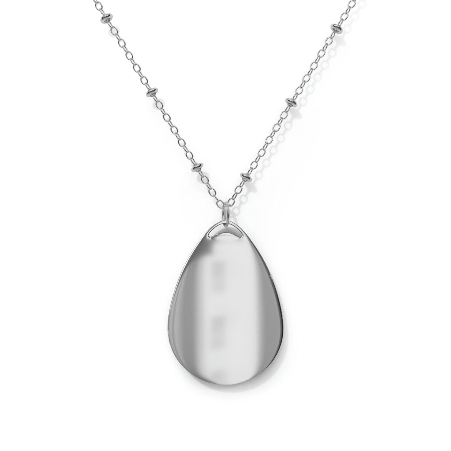 Valentine's Day Creature from the Black Lagoon, Oval Pendant Necklace | lovevisionkarma.com