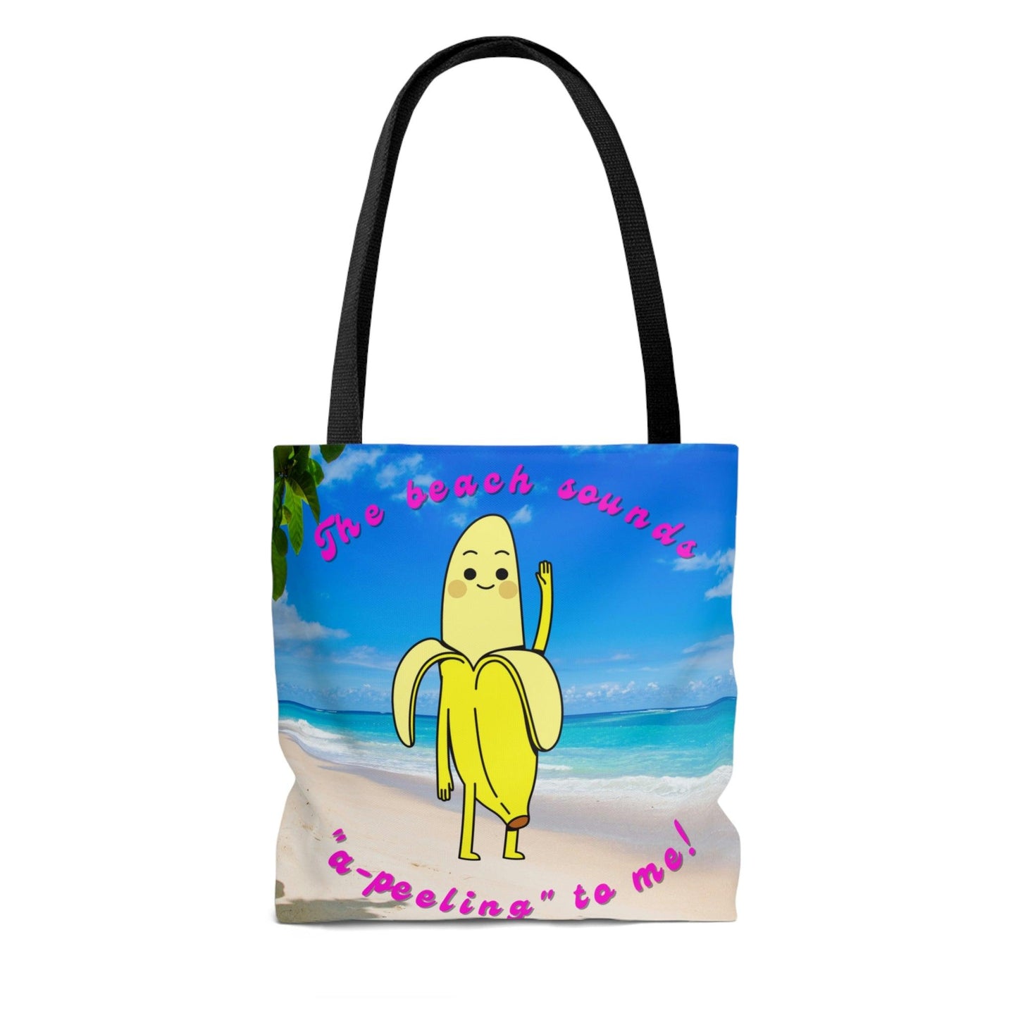 Cute Banana Kawaii Summer MCM Multicolor Tote Bag | lovevisionkarma.com