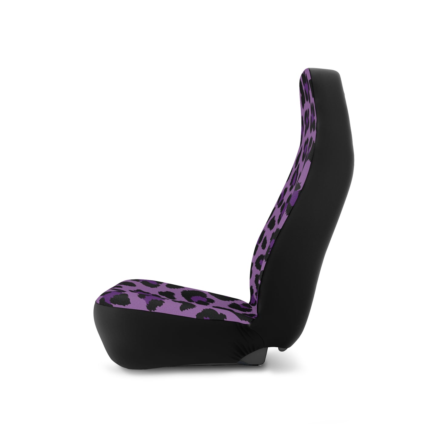 Purple Leopard Cheetah Animal Print Car Seat Covers