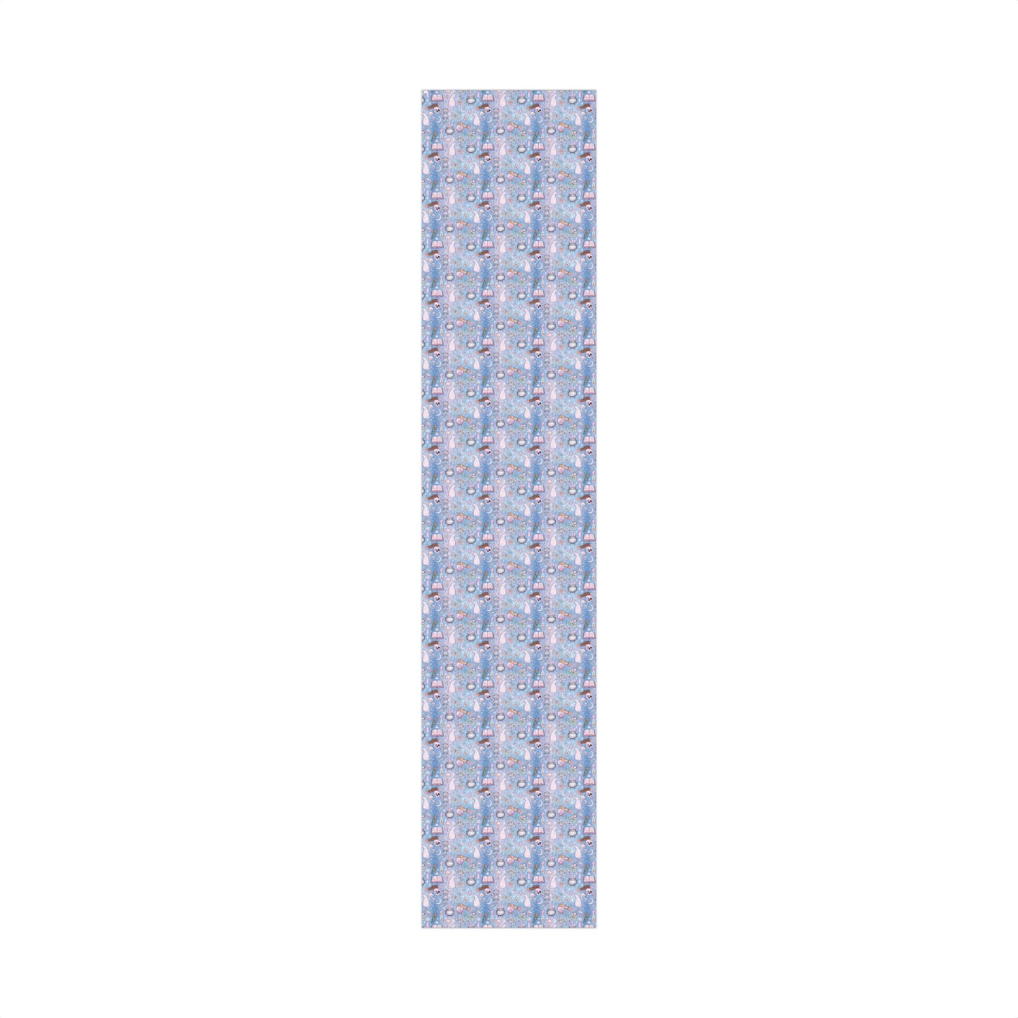 Kawaii Pastel Goth, Witchy Whimsigoth Blue Eco-Friendly Gift Wrap