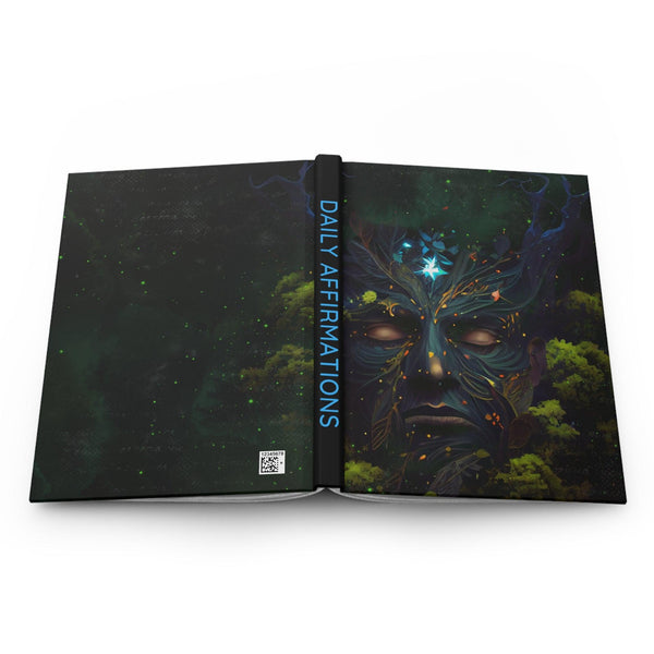 Daily Affirmations Wood Nymph Mage Warlock Dryad Hardcover Journal Matte | lovevisionkarma.com