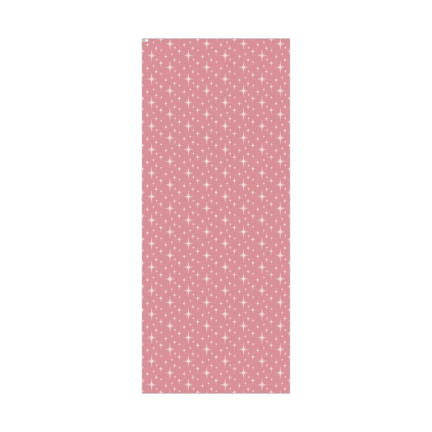 Retro 50's Atomic Starburst Mid Century Mod Pink Eco-Friendly Gift Wrap