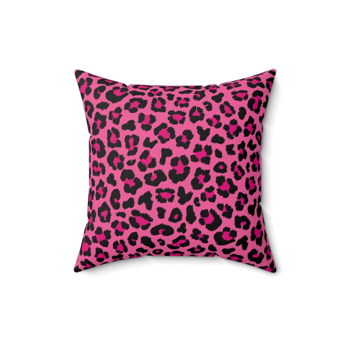 Pink Leopard Cheetah Animal Print Pillow | lovevisionkarma.com