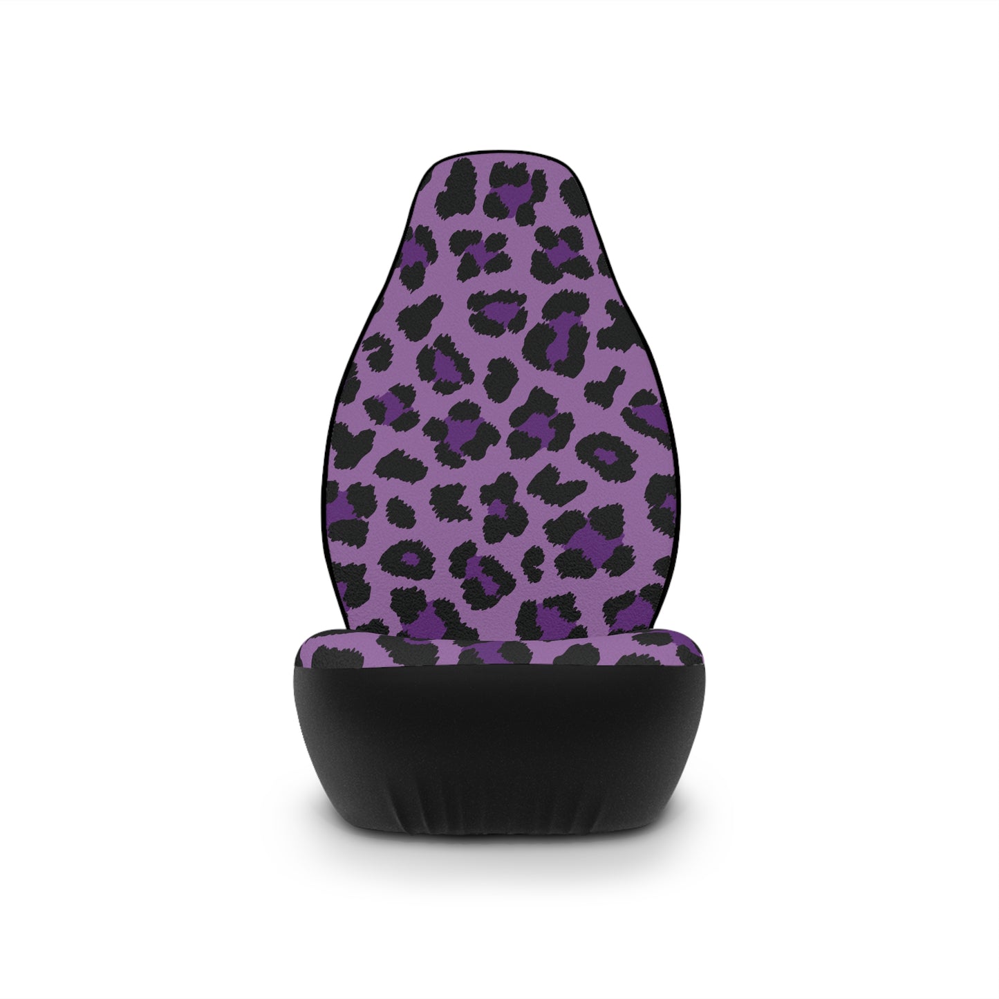 Purple Leopard Cheetah Animal Print Car Seat Covers