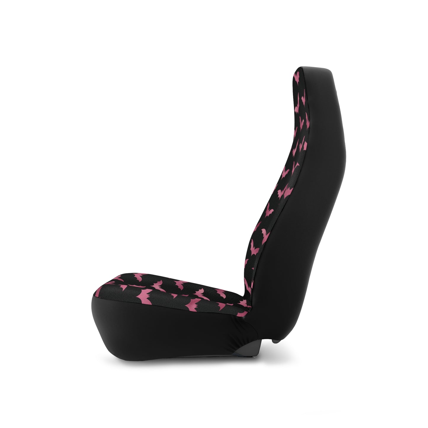 Pink Bats Glam Goth Black Car Seat Covers