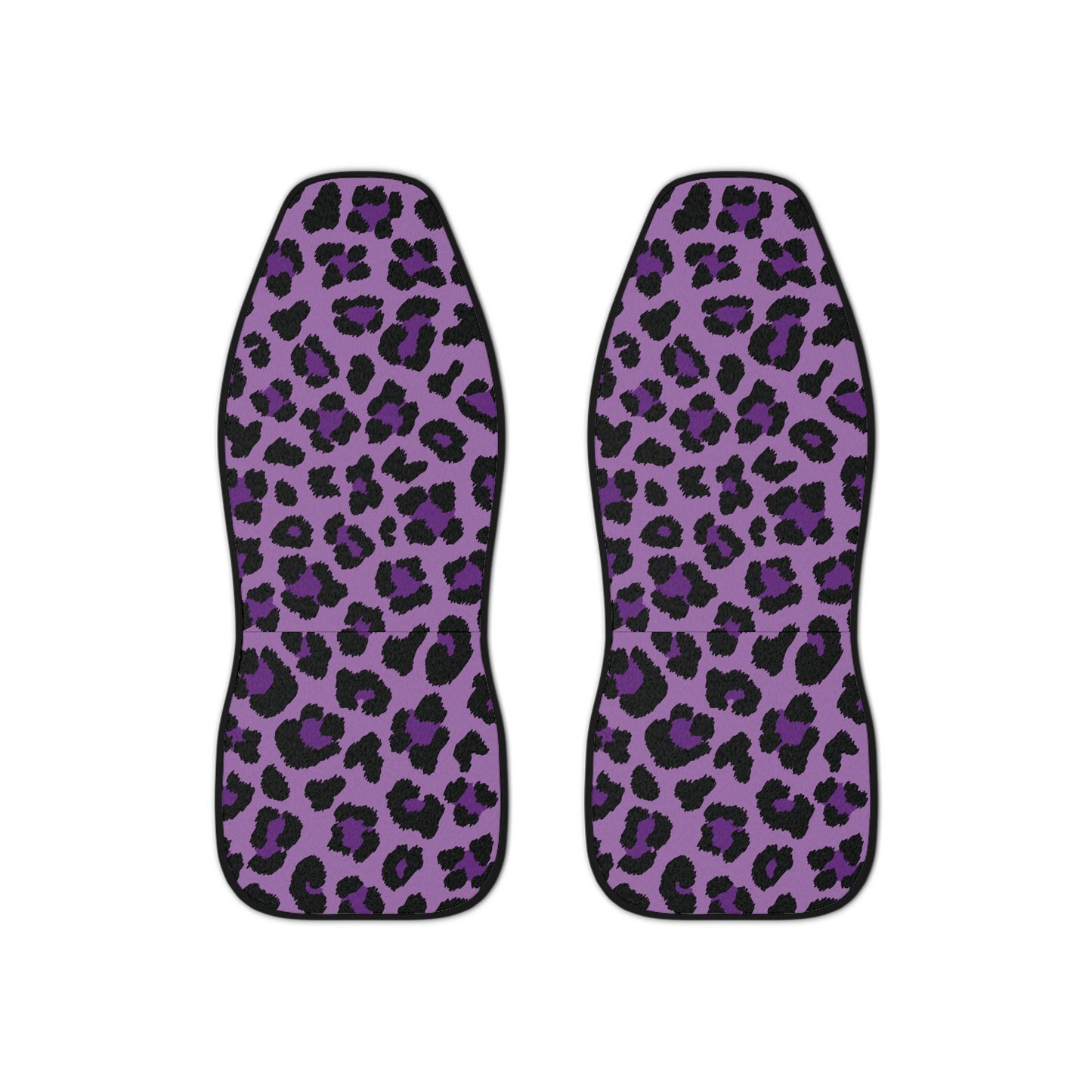 Purple Leopard Cheetah Animal Print Car Seat Covers