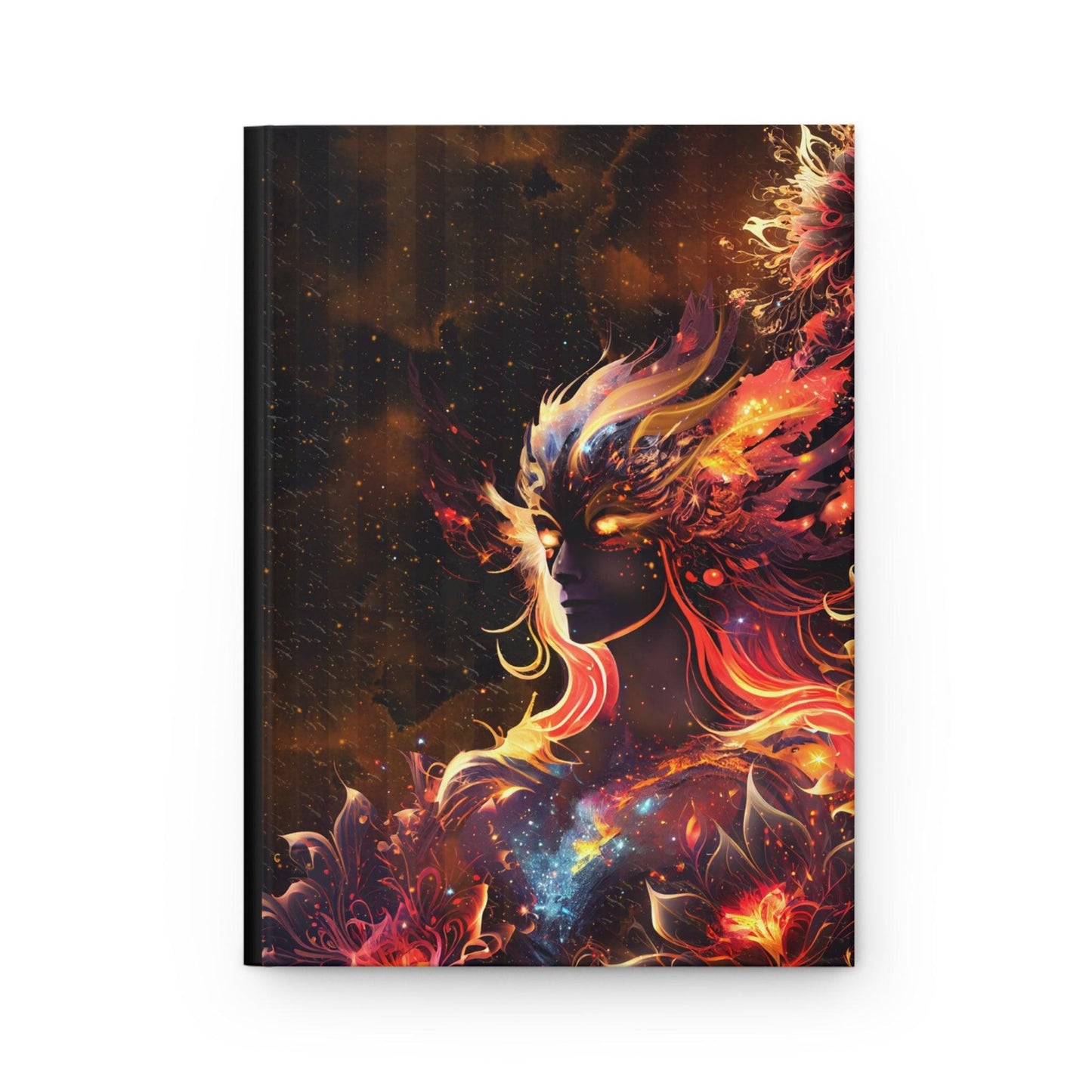 Phoenix Manifestations Journal, Dream Affirmations Notebook Hardcover Matte | lovevisionkarma.com