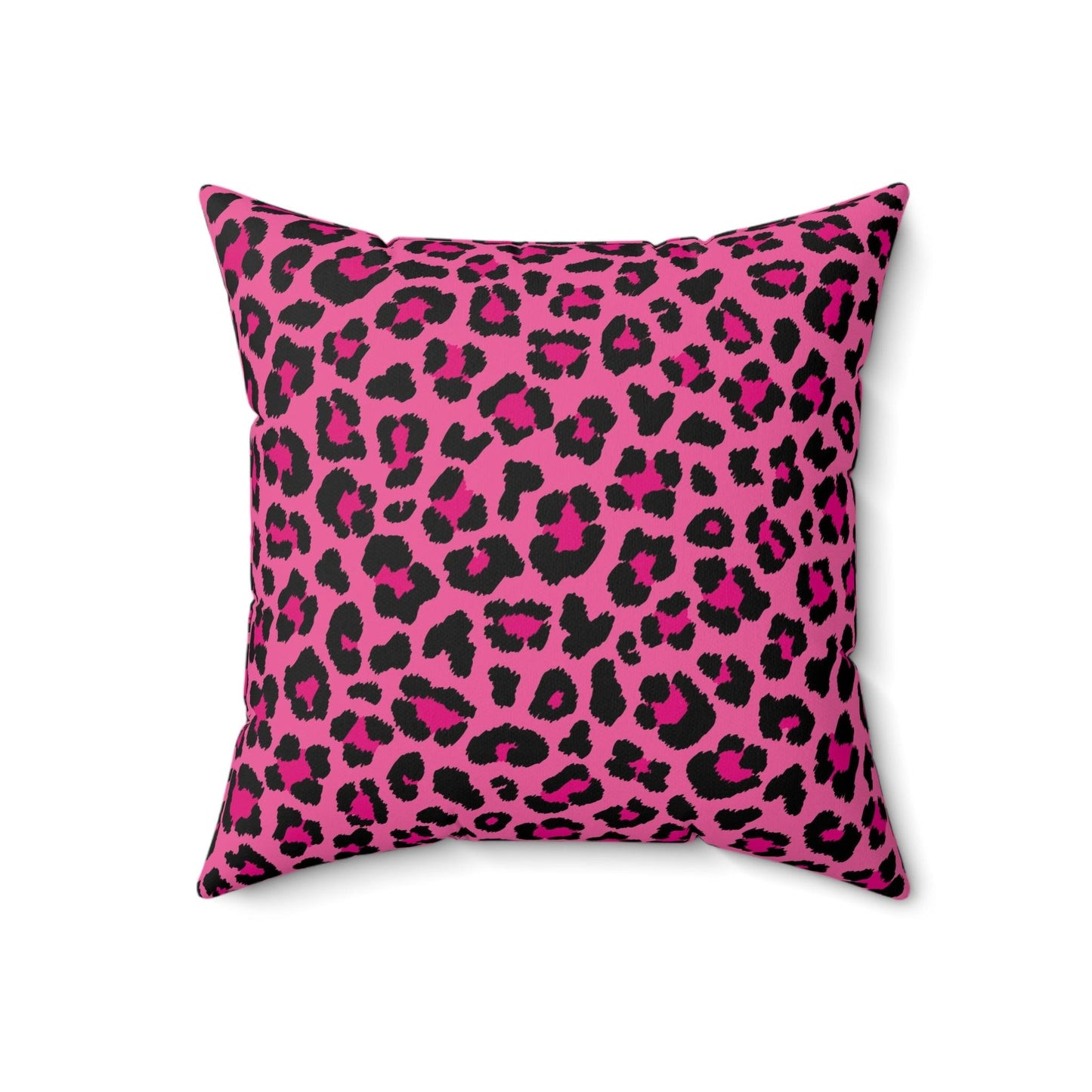 Pink Leopard Cheetah Animal Print Pillow | lovevisionkarma.com