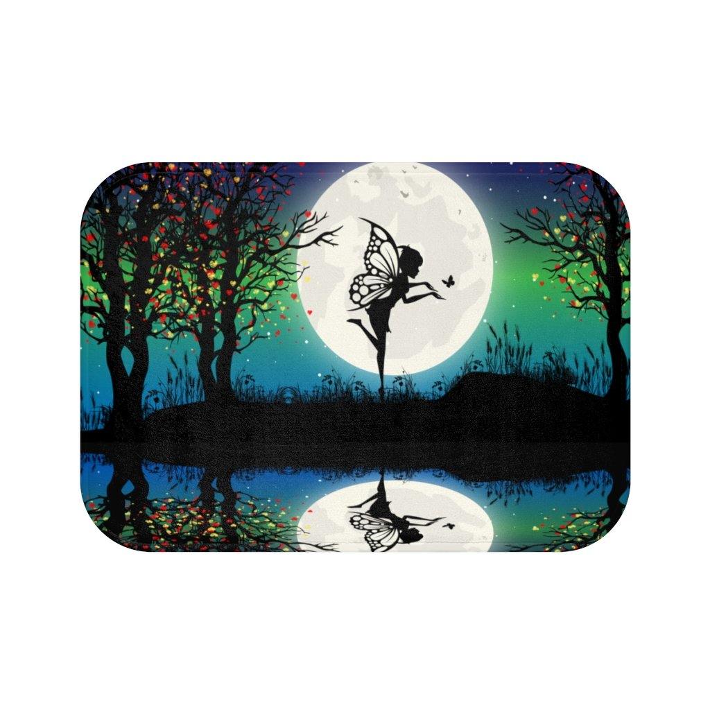 Reflections of a Fairy Whimsical Bath Mat | lovevisionkarma.com