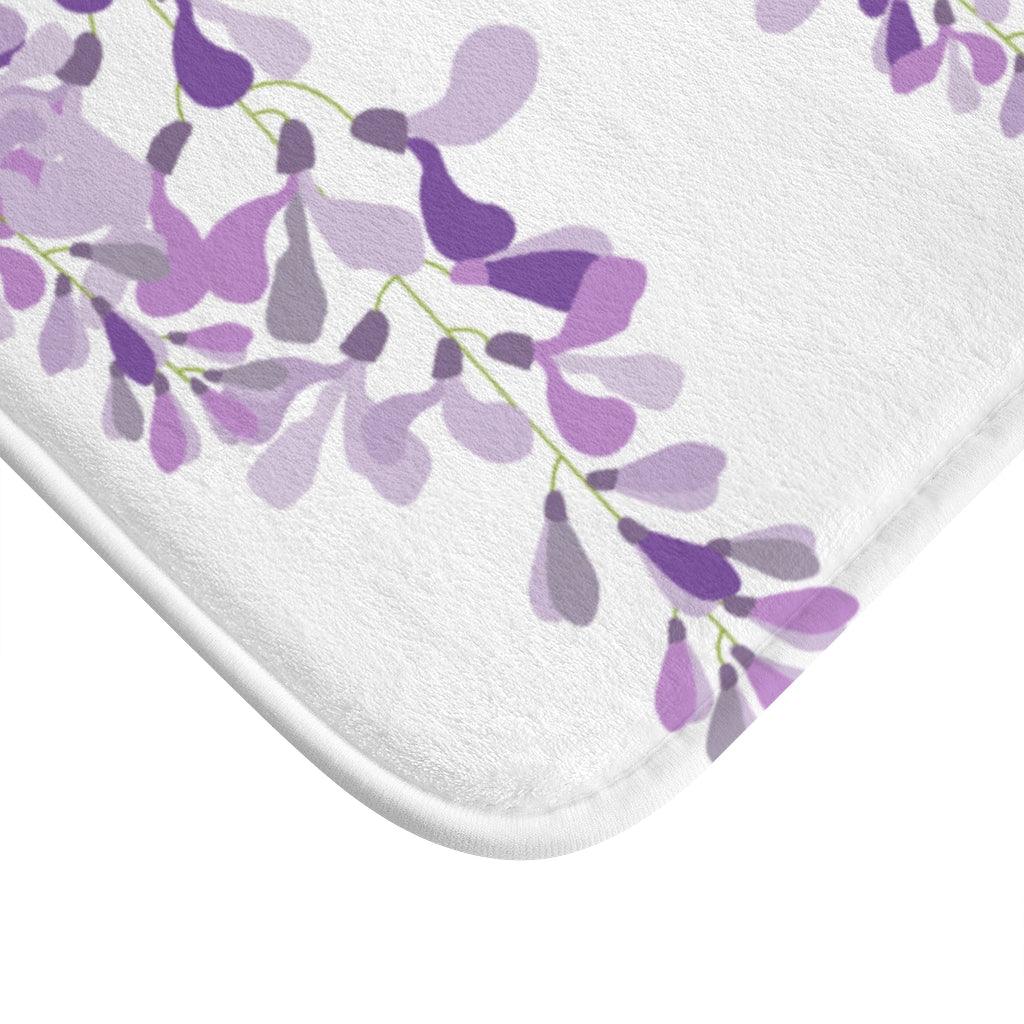 Wisteria Branches Botanical Bath Mat | lovevisionkarma.com