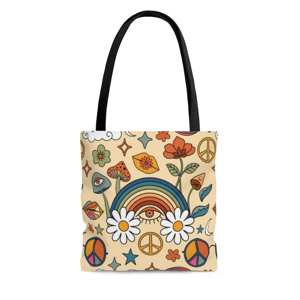 Buy Optical Illusion Tote Bag Psychedelic Hypnotic Trippy Tote