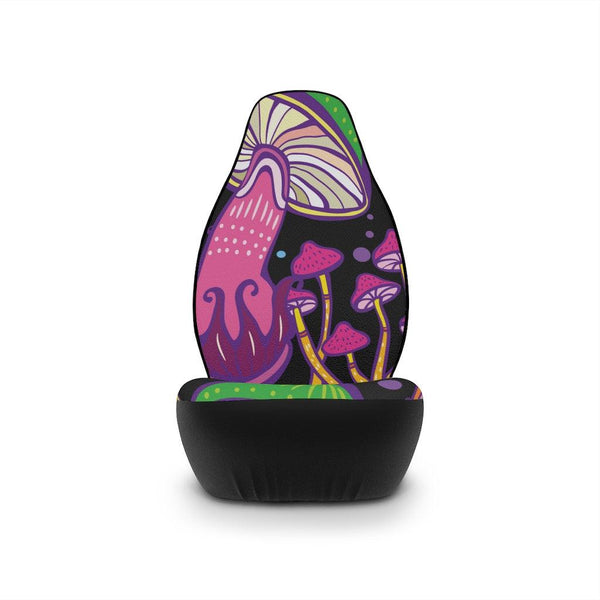 Trippy Mushrooms Colorful Boho Car Seat Covers | lovevisionkarma.com