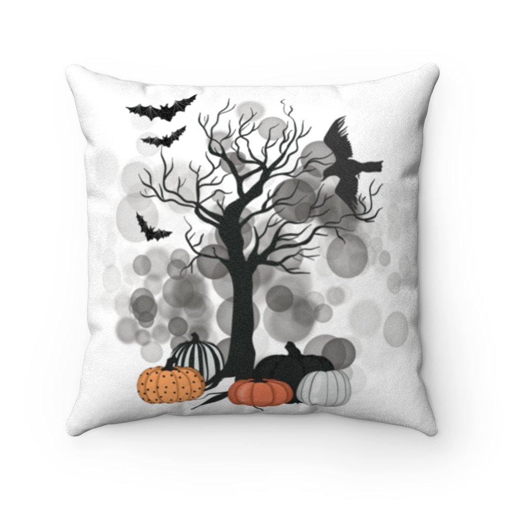 "Halloween Night" Goth Glam Halloween Pillow | lovevisionkarma.com