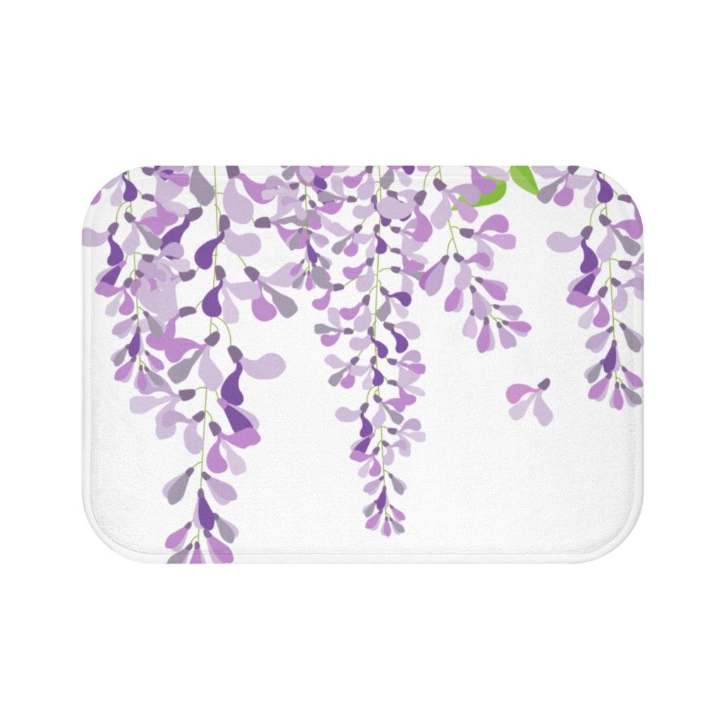 Wisteria Branches Botanical Bath Mat | lovevisionkarma.com