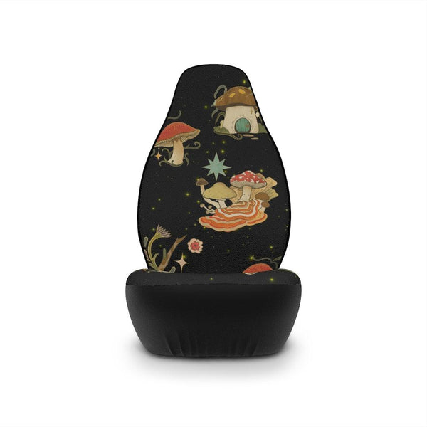 Magic Space Mushrooms Retro Mushroomcore Car Seat Covers | lovevisionkarma.com