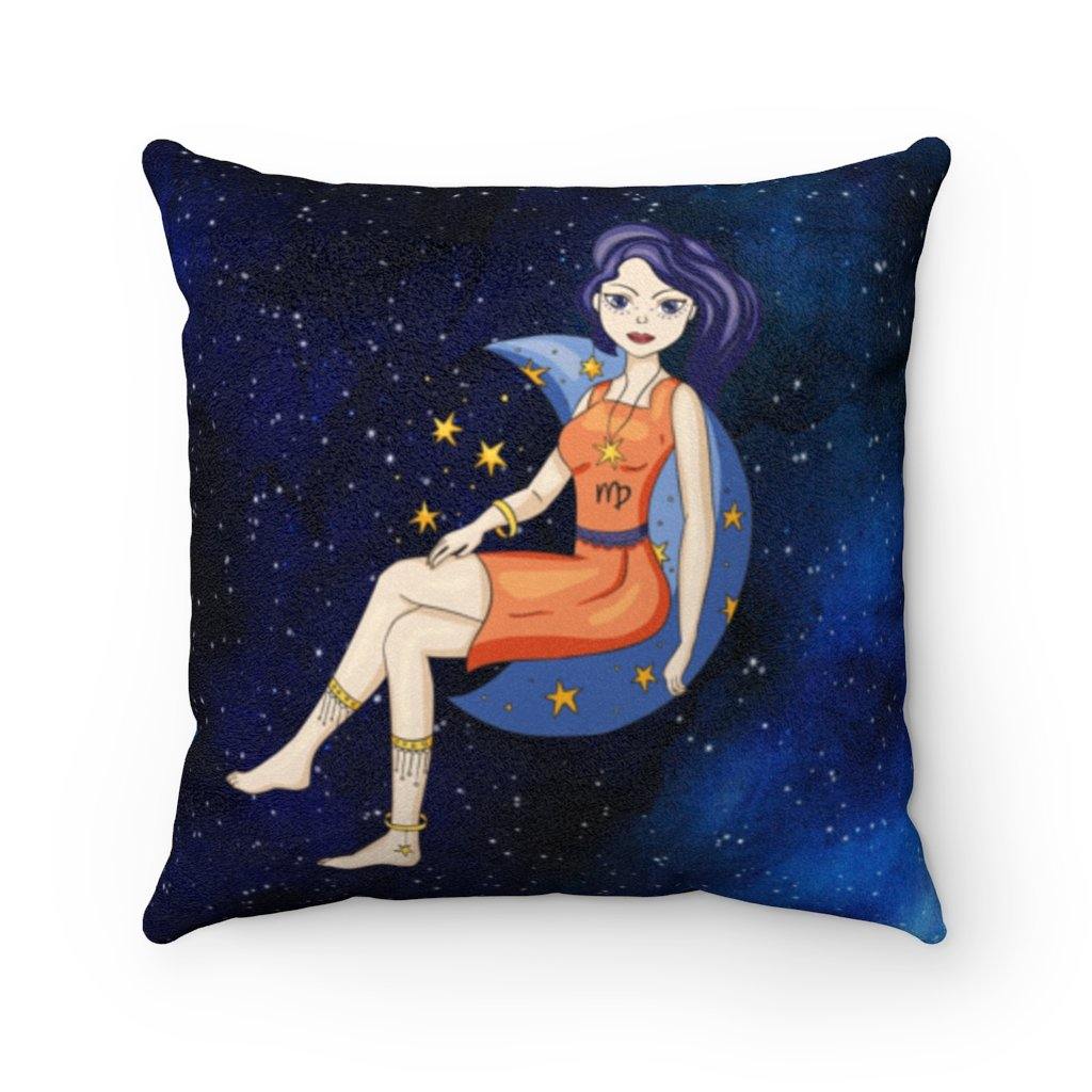 "Virgo Goddess" Zodiac Astrology Pillow | lovevisionkarma.com