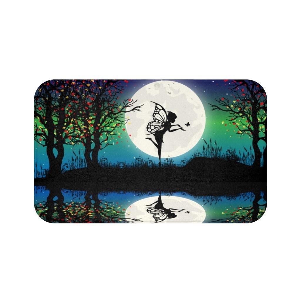 Reflections of a Fairy Whimsical Bath Mat | lovevisionkarma.com