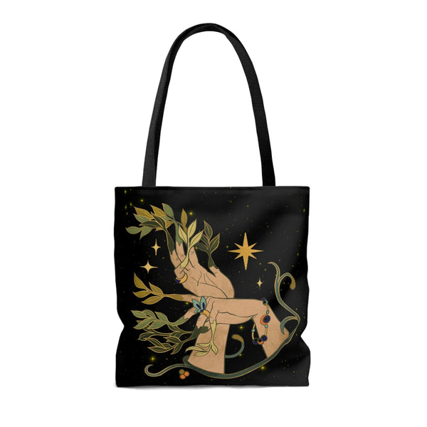 Boho Forest Nymph Celestial Mystic Tote Bag | lovevisionkarma.com