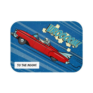 "Stonks" Male Comic Pop Art Funny Bath Mat | lovevisionkarma.com