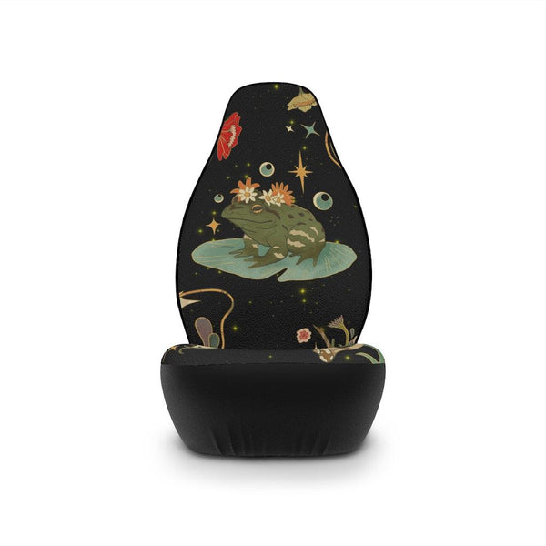 Boho Mushroom and Frog Celestial Car Seat Covers | lovevisionkarma.com